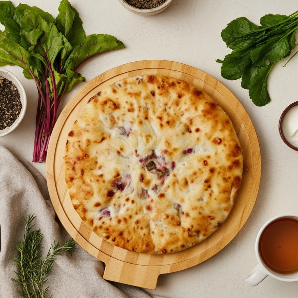 Ossetian Pie with Cheese and Beet Leaves, 2.4 lb