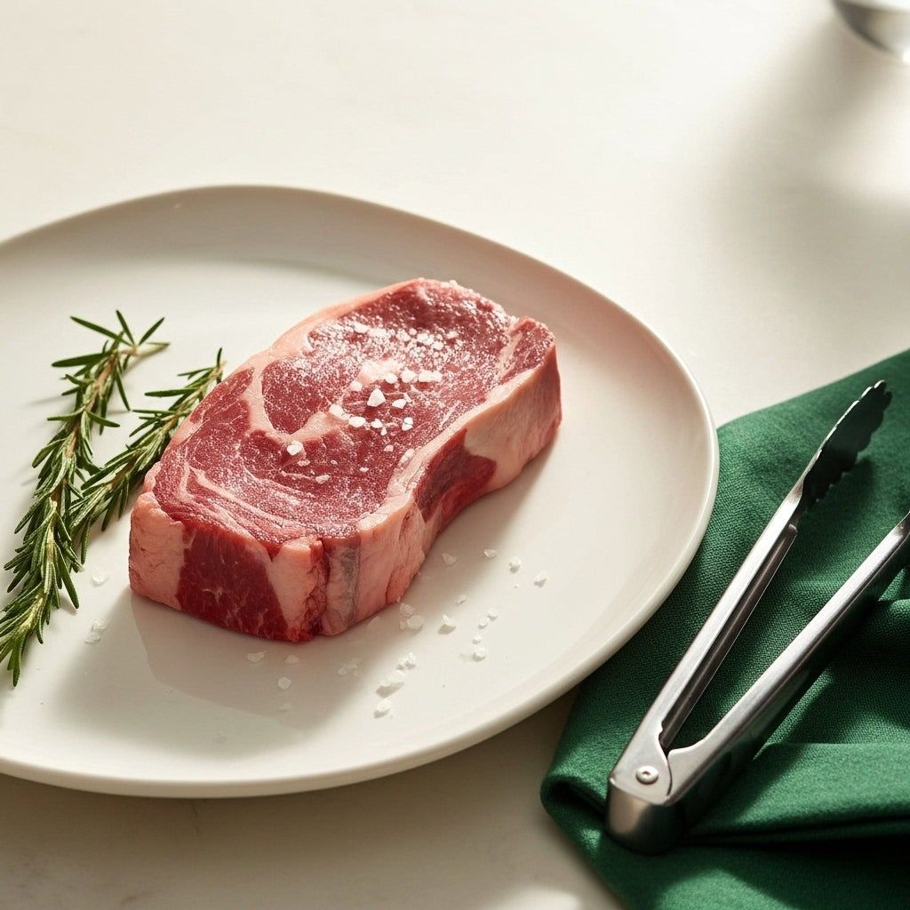 Grass-Fed Ribeye Steaks (chilled), 4 pcs