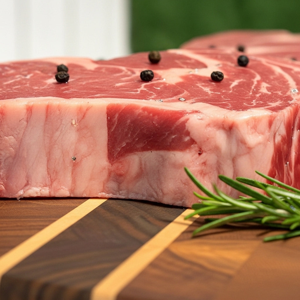 Grass-Fed Ribeye Steaks (chilled), 4 pcs