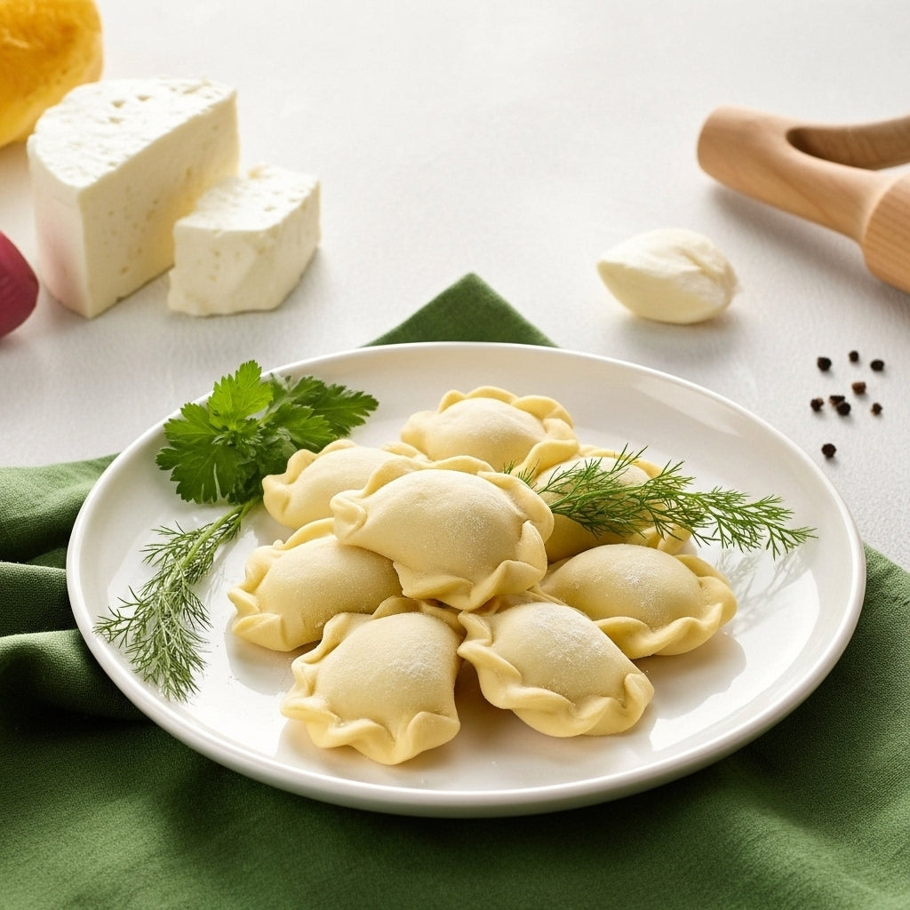 Vareniki with Adygean Cheese (Frozen), 1 lb
