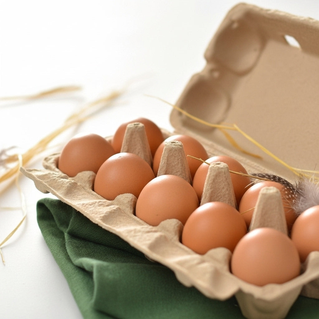 Free-Range Chicken Eggs, 12 pcs