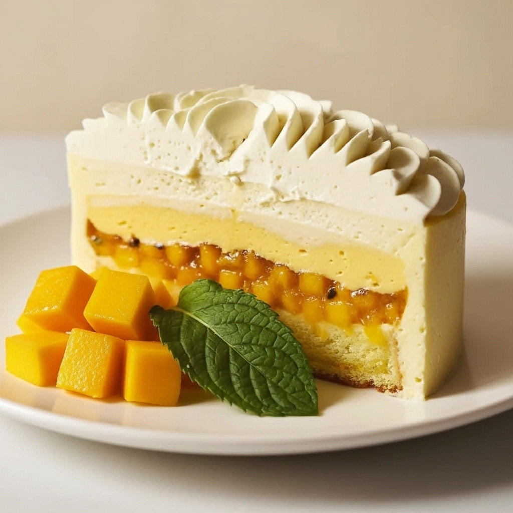 Mango-Passion Fruit Cake, 2.2 lb